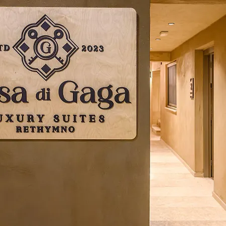 Lägenhetshotell Casa Di Gaga Luxury Rethymno